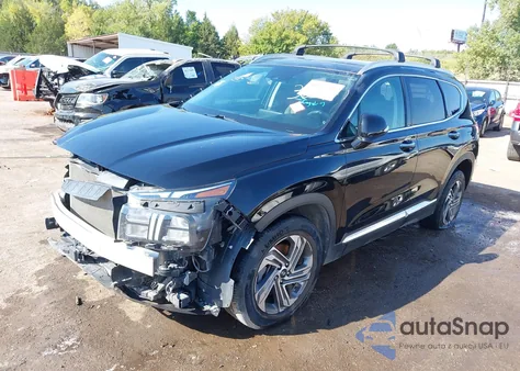 2021 Hyundai Santa Fe Sel z USA, uszkodzony, nr VIN 5NMS34AJ7MH365750